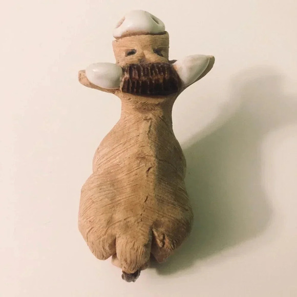 Vtg Artesania Rinconada Bull Cow Figurine  Hand Made 3 Inch Tall - Picture 13 of 13